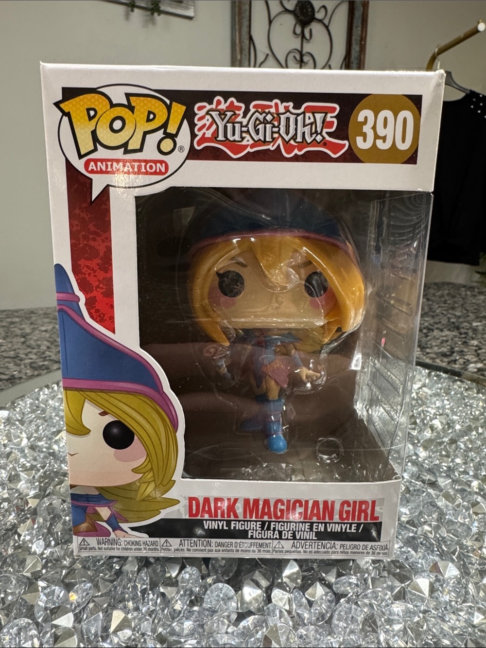 Funko Pop! Animation Dark Magician Girl Vinyl Figure - Blue/Yellow/Pink